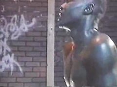 giant black cock comes