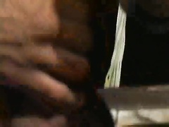 Huge cock dominates in a game of pool part 2