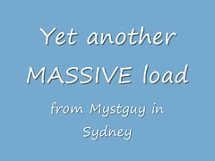Another hot massive load from an aussie