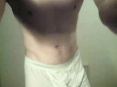 Shy uncut boy!