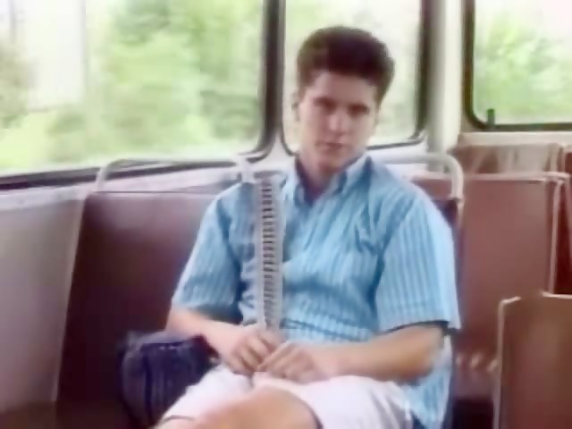 Back of the bus blowjob
