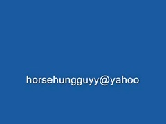 A real horsehung guy