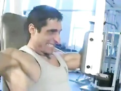 At gym