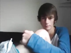 Cute twink masturbating