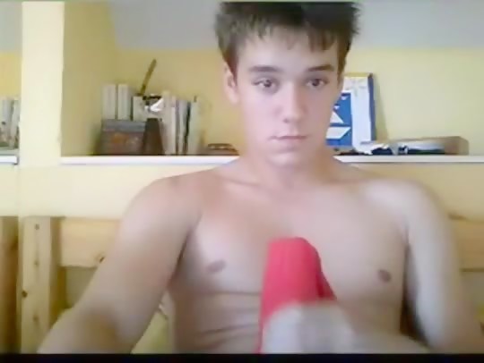 Showing off his big dick