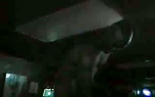 White Bottom gets Gang Banged in Pool Hall