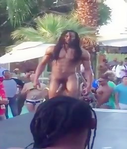Walking nude