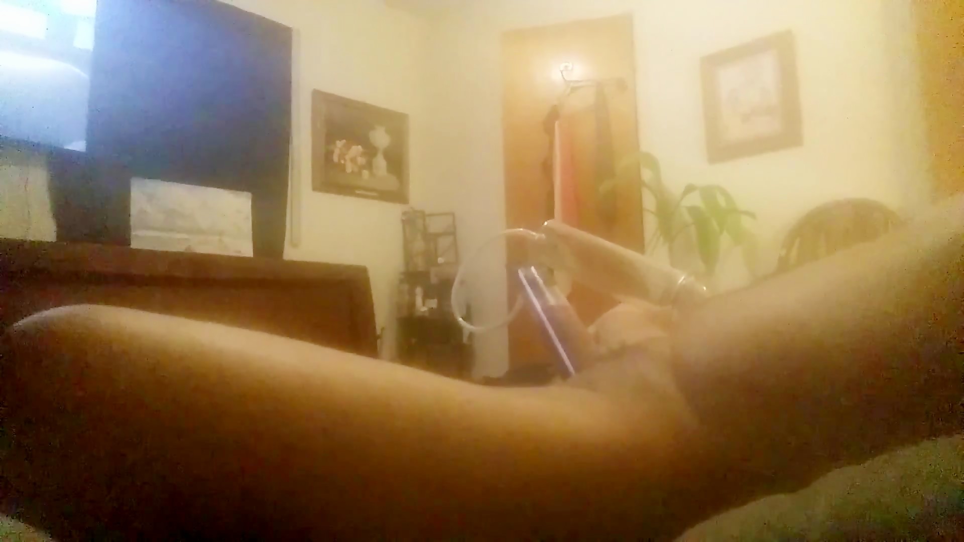 Pumping my cock thick