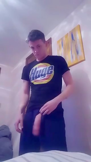 Young white boy big floppy cock