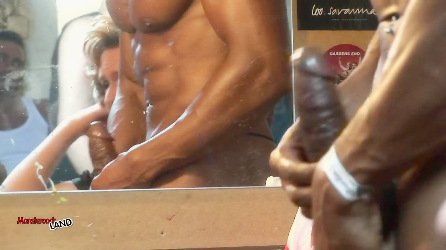 Backstage at Hustlaball