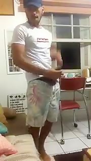 Andy wants us to look at his shorts - but that's impossible!