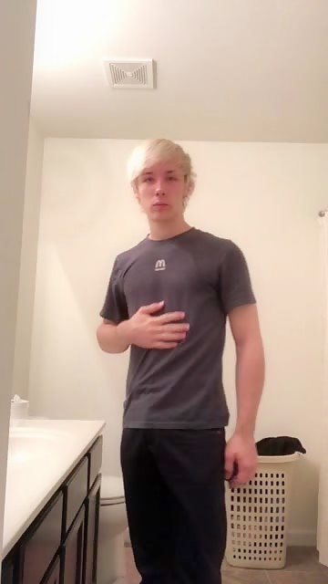 Blonde Perfection (even with the McDonald's uniform)
