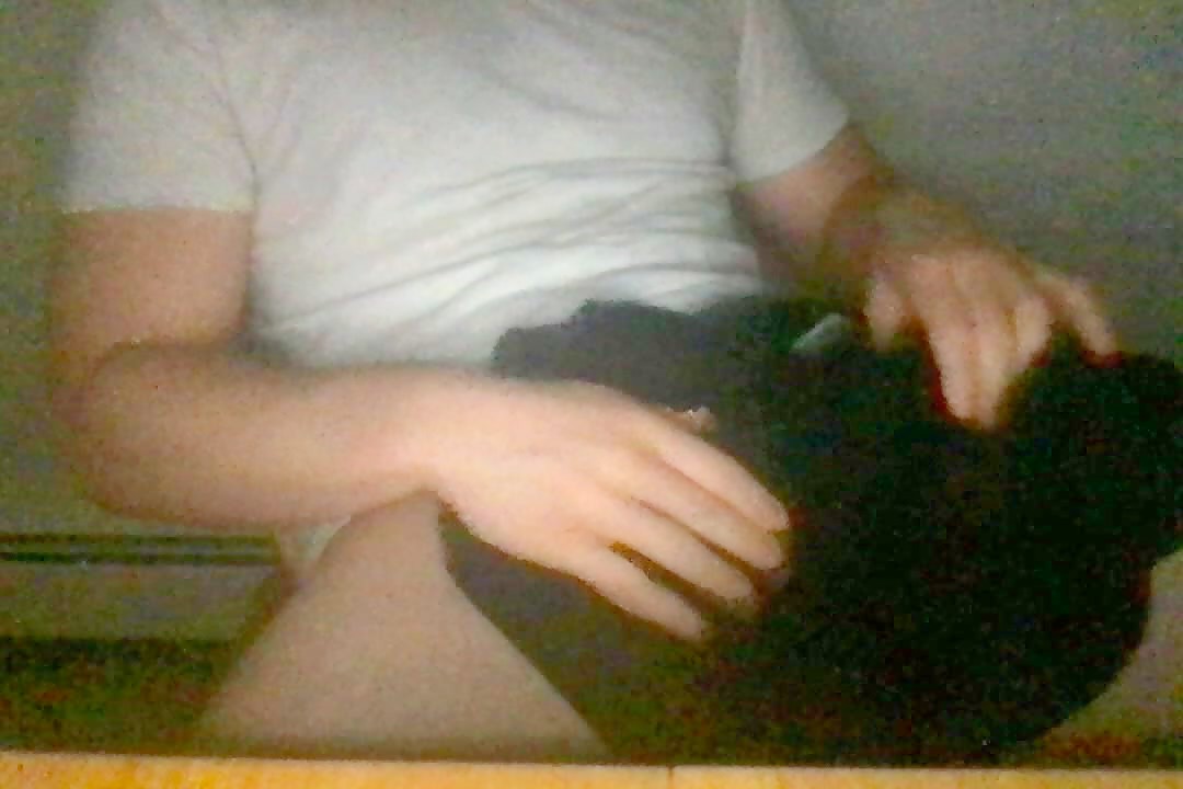 Big White Cock from Soft to Hard