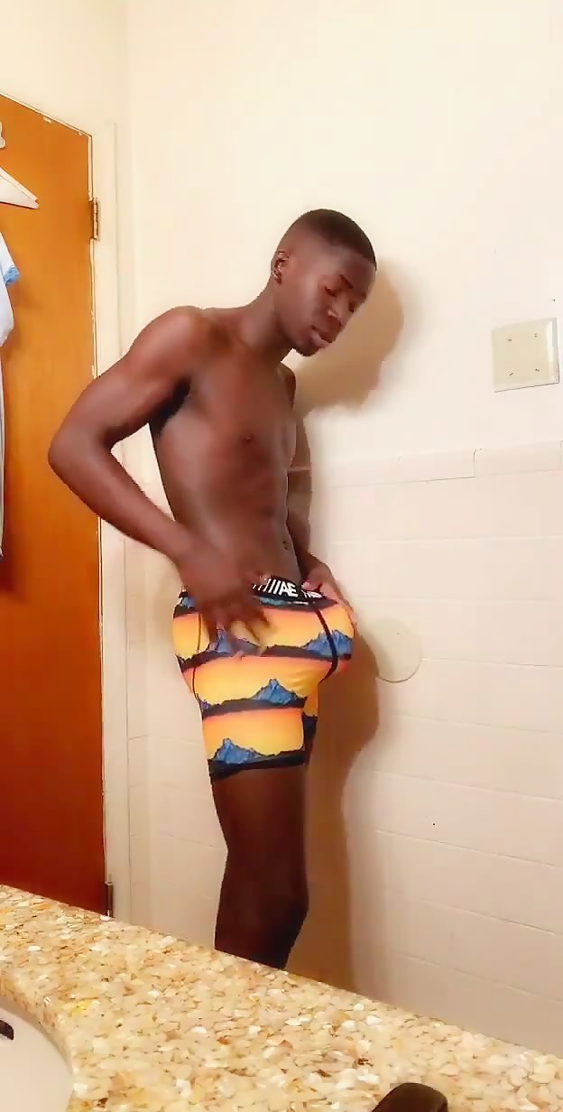 Young handsome guy with bendy bbc