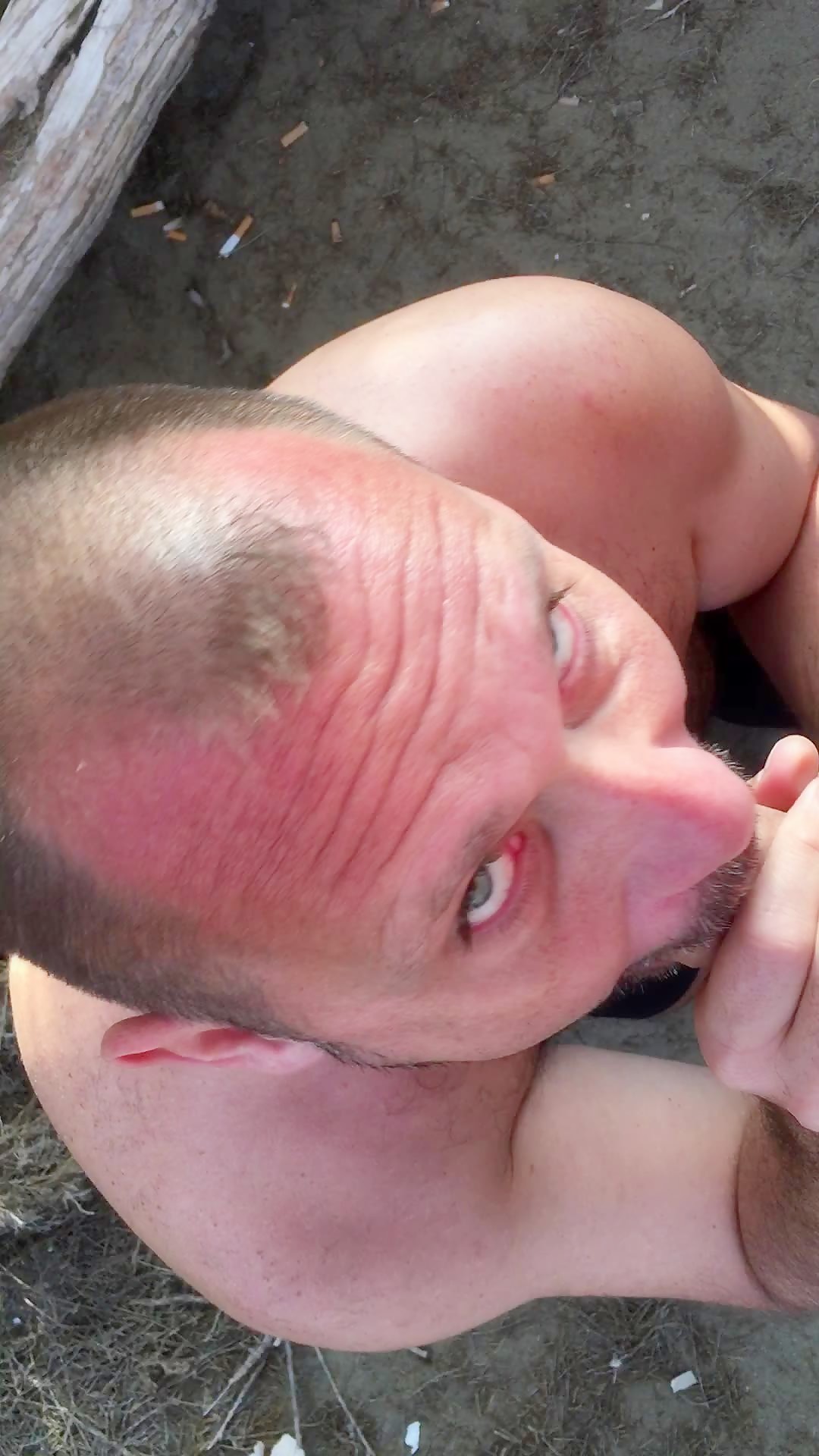 An english man in Maspalomas in deep-throat