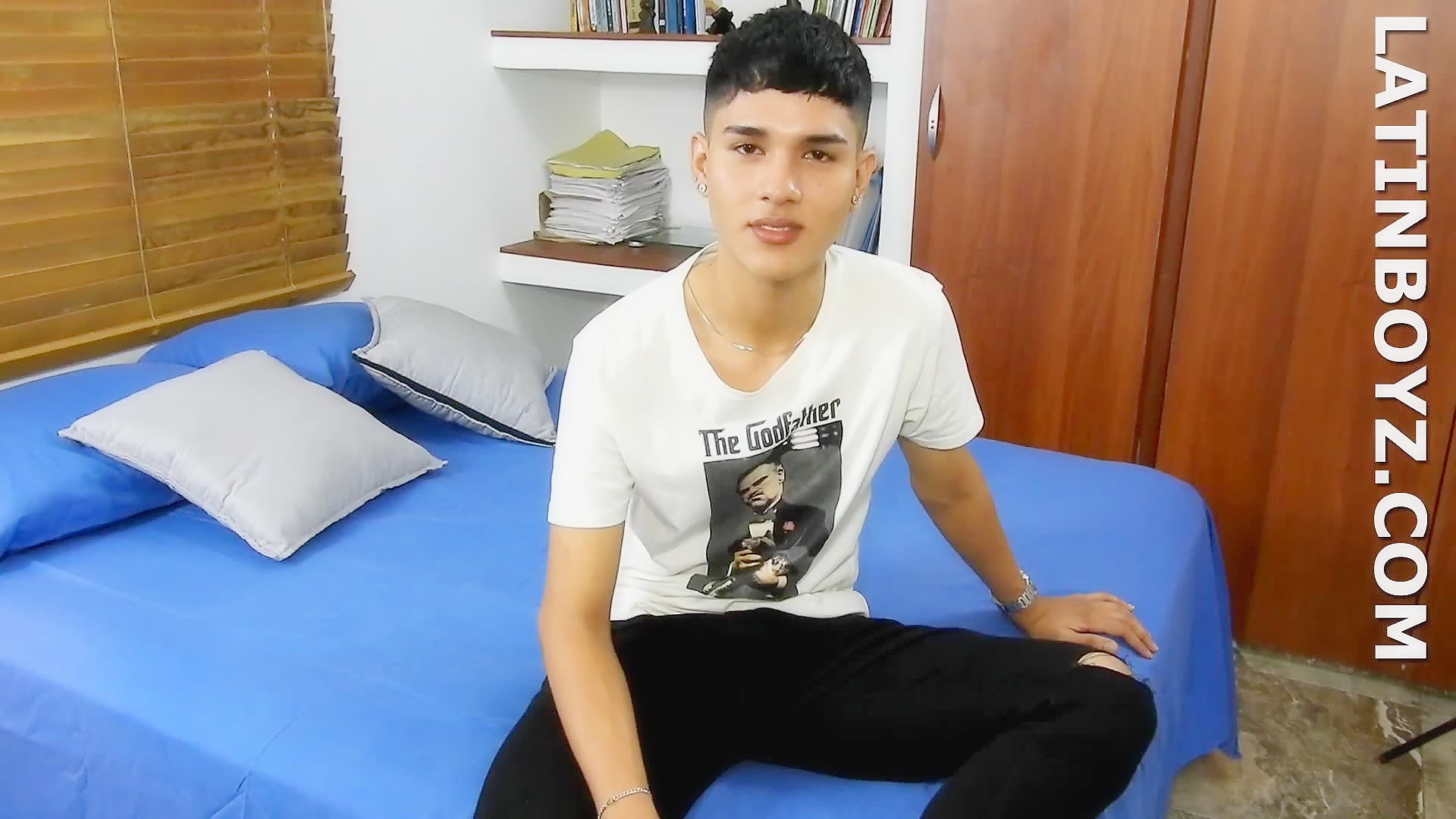 NEW!  LatinBoyz: 'Xray'-a big-dicked twink