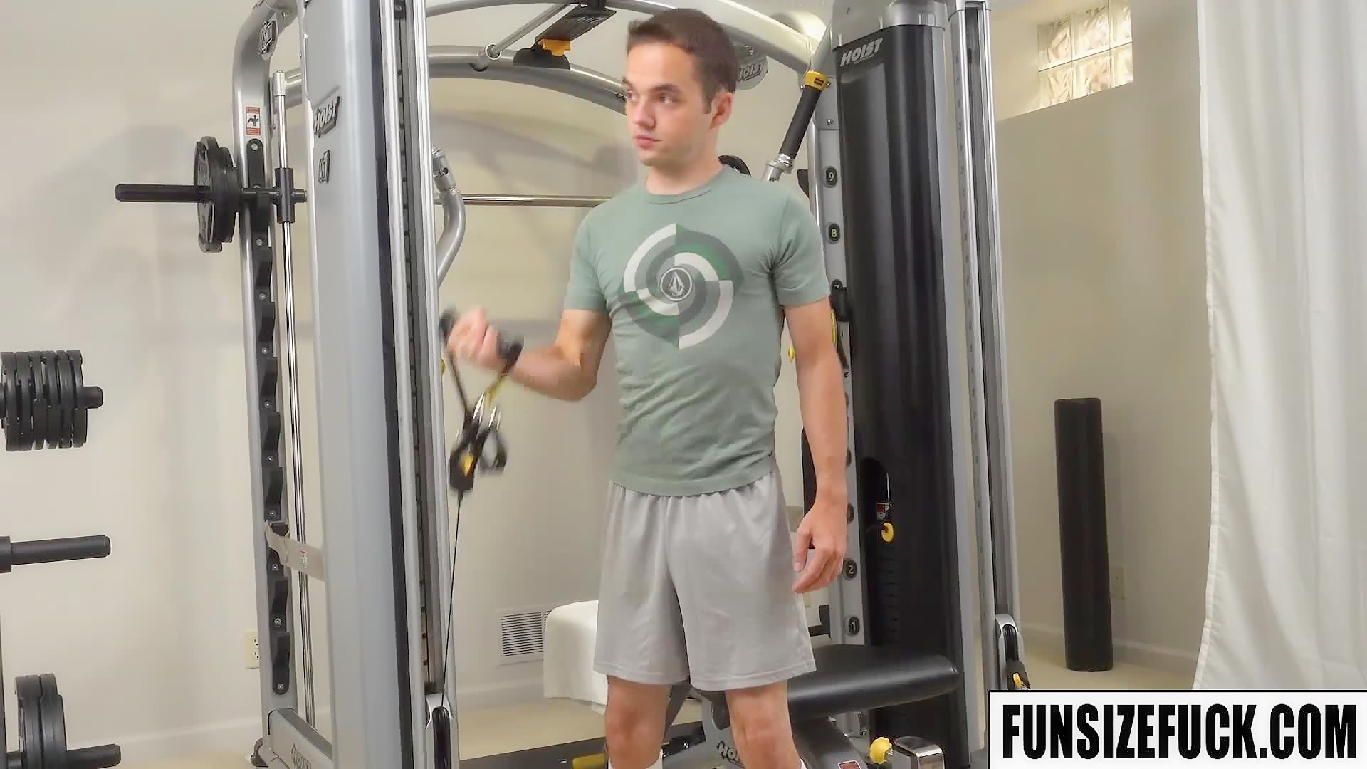 Can this petite guy handle a huge monster cock?