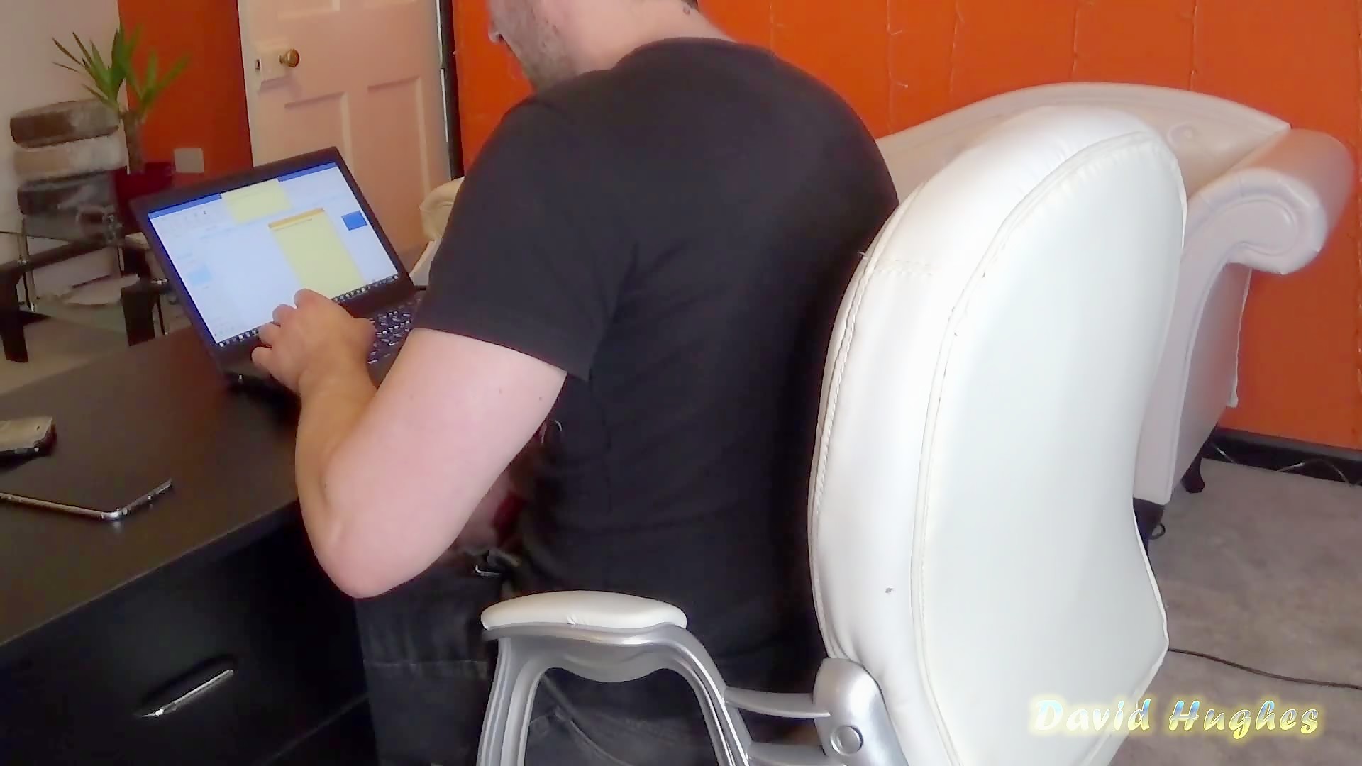 David Hughes with Ruby -Secretary training-part 1