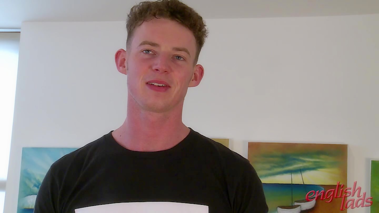 English lad Jerking time