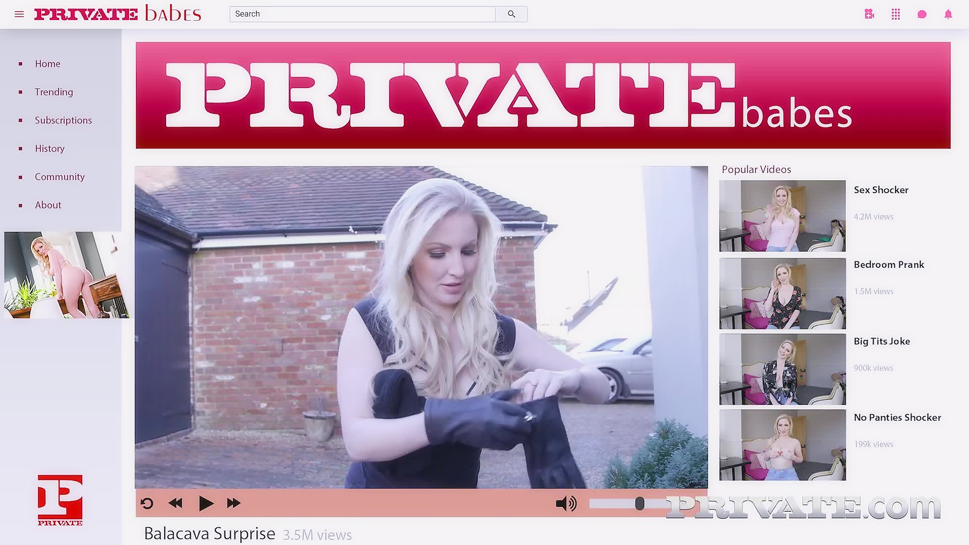 Georgie Lyall enjoys a BBC