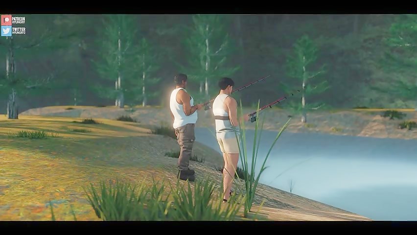 Dad & Son in animated threesome 4