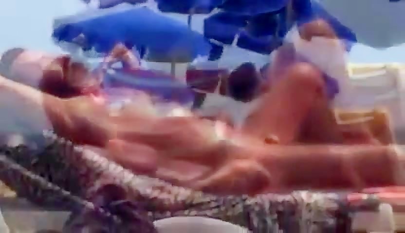 Big-Cock Daddy Bear at the Beach