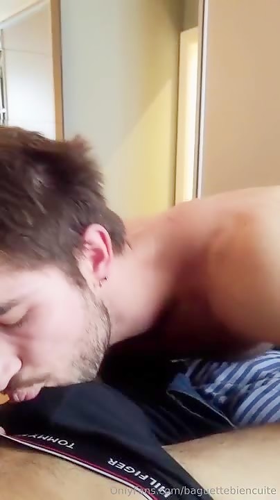 French Stud Sucks Bro's Cock Then Gets Fucked